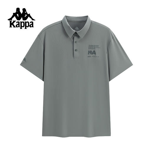 Kappa卡帕背靠背运动短袖男夏季新款休闲凉感polo衫翻领防晒上衣K0F52PD41 商品图1