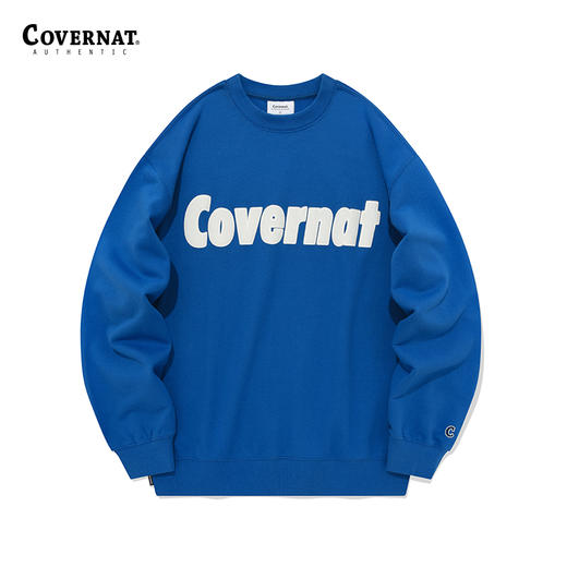 Covernat秋季新品无帽套头衫男女同款情侣款卫衣男CO2303CR06 商品图2
