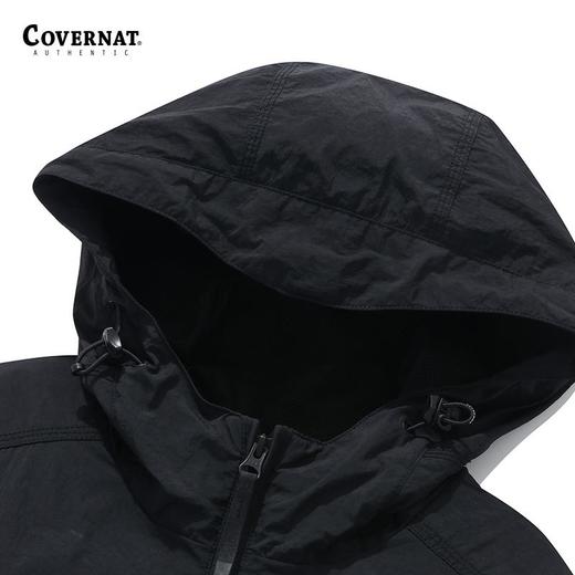 covernat韩国潮牌男女情侣外套潮流百搭经典连帽防风夹克2025新CO2401JK01 商品图3
