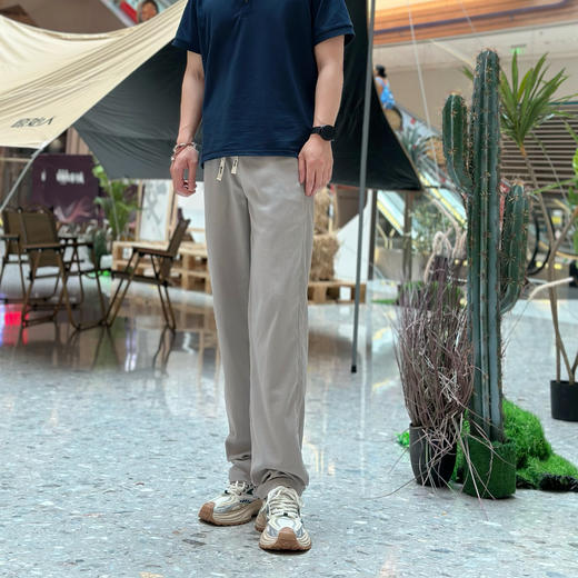 【季末清仓】Gesamy男士棉麻休闲裤 吸湿透气 立体剪裁，小直筒版型显腿长 可商务可休闲不输奢牌的细节品控 品牌直发❗100%专柜正品❗ 商品图8