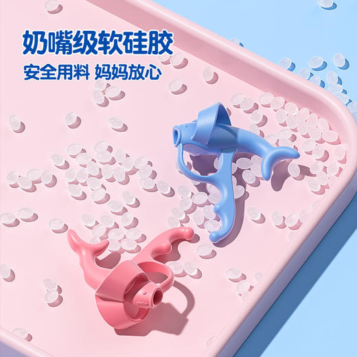 猫太子虎口握笔器plus矫正器铅笔控笔训练宝宝学写字儿童纠正握笔姿势神器防勾腕正姿小学生幼儿园笔套初学者保护笔套 商品图4