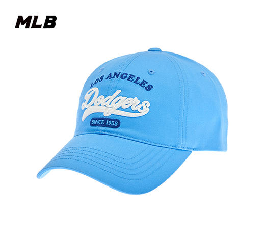 MLB春夏24年新款三色草书队标学院系列软顶可调节棒球帽3ACPVL24N 商品图3