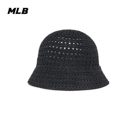 MLB男女同款针织毛线刺绣标渔夫帽3AHT3803N 商品图1