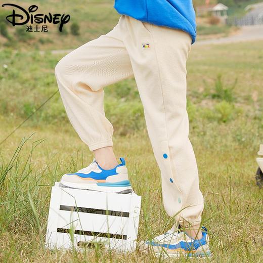迪士尼女童运动裤春秋2023春装儿童裤子春季中大童卫裤女孩休闲裤 商品图1