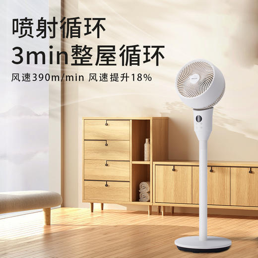 西点智能语音空气循环扇|多维立体送风，全屋循环享果岭风 商品图1