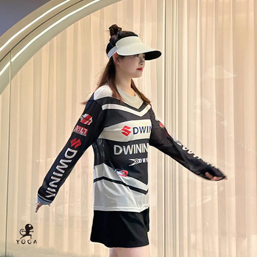 壁虎瑜伽【2506SY369】元气满满网纱防晒衣【5天发货】 商品图2