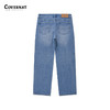 Covernat阔腿牛仔裤春夏上新浅蓝色直筒牛仔裤基础休闲裤子CO2301PT37BL 商品缩略图1