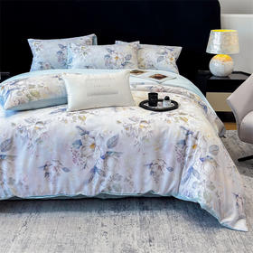 热卖！100%兰精天丝！恒源祥高品质四件套  中华老字号严选 奢华质感 数码印花 柔软亲肤 床单床笠款可选