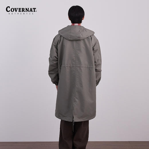 Covernat秋季新品双排扣鱼尾派克服梭织薄外套男CO2303JK13 商品图3