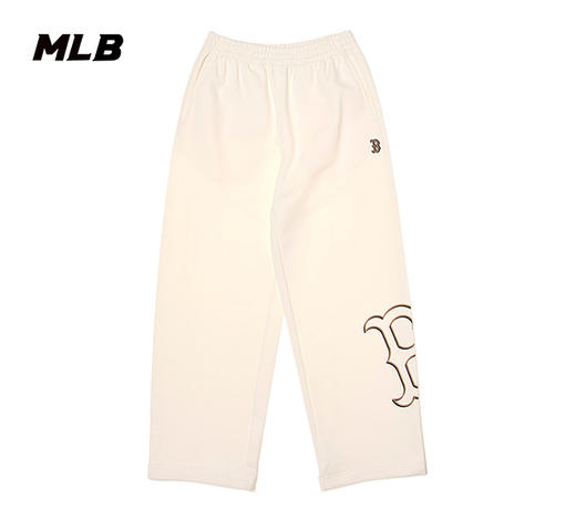 MLB男女同款裤脚标镂空标阔腿裤3APTB0344 商品图4