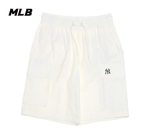 MLB男女同款25春夏新款小标可调节梭织短裤3ASMB0653【无货退款介意勿拍】 商品图2