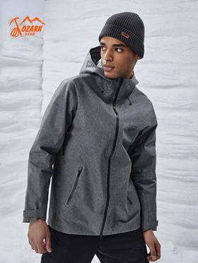 OZARK奥索卡户外23男女秋通款Xseam防风防泼水单层冲锋衣1312160