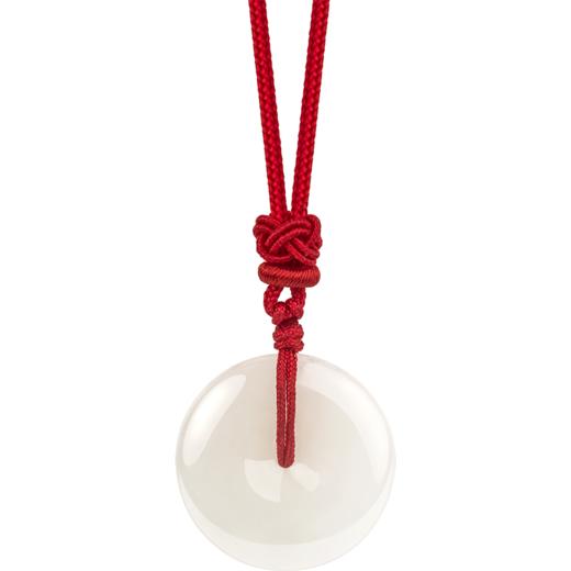 EOV33-A-X022EOV000802 周大福CHOW TAI FOOK 经典平安扣和田玉吊坠配绳-EOV33 商品图0