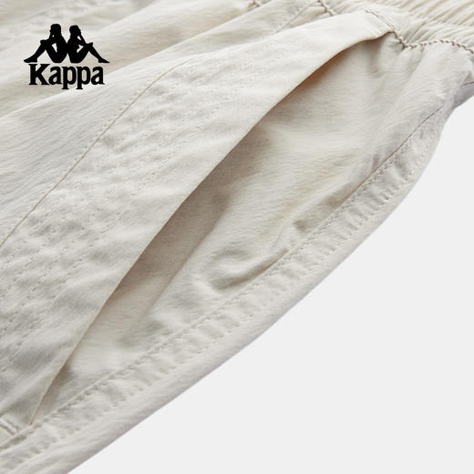 Kappa卡帕背靠背运动长裤男2025夏季新款宽松直筒裤防泼水工装裤K0F52AY71 商品图3