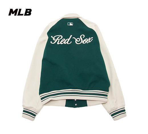 【一口价】MLB虞书欣同款拼接色学院风棒球外套3AJPV1641【无货退款】 商品图5