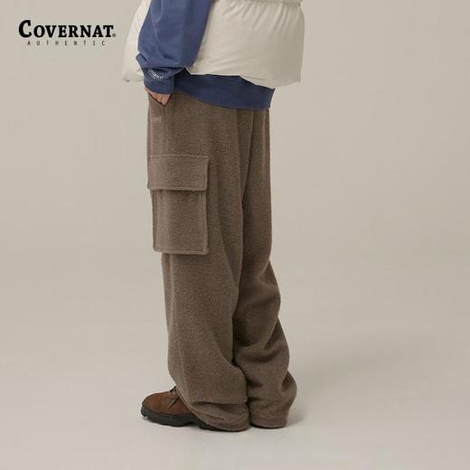 covernat韩国潮牌休闲宽松梭织长裤男女同款工装休闲裤24秋冬新品CO2403PT03 商品图2