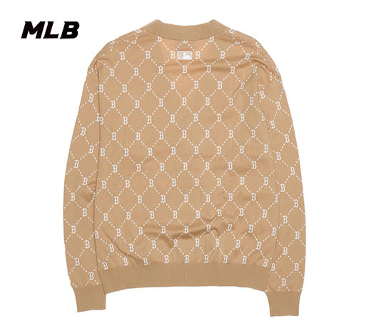 MLB满印花男女同款针织开衫3AKCM0151 商品图3