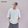 covernat韩国潮牌拱形状翻领短袖时尚宽松舒适男女同款T恤夏CO2402ST22 商品缩略图1