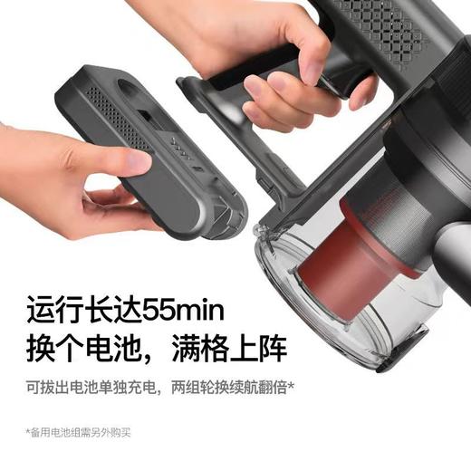德尔玛吸尘器手持无线家用大吸力除尘机VC80多功能除螨便携 商品图1