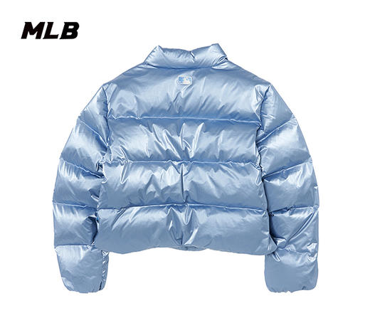MLB女款亮面小标刺绣标小短款羽绒服3FDJB2346 商品图1