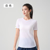 有为者男女款呼吸方格圆领速干短袖轻薄吸汗T恤透气跑步服动感风HM-DX001 商品缩略图7
