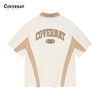 covernat韩国潮牌拱形状翻领短袖时尚宽松舒适男女同款T恤夏CO2402ST22 商品缩略图4