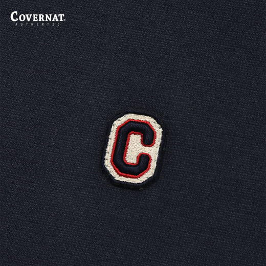 covernat韩国潮牌翻领短T潮流时尚宽松舒适学院风polo衫短袖CO2402ST20 商品图2