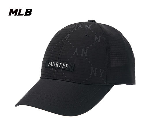 MLB纯色学院风印花网眼帽3AMCM0153【无货退款】 商品图4