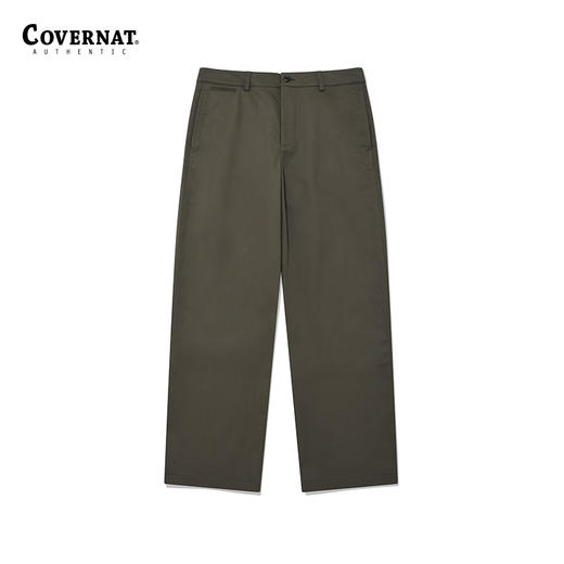 covernat韩国潮牌休闲裤春季宽松直筒阔腿长裤子CO2301PT05 商品图0