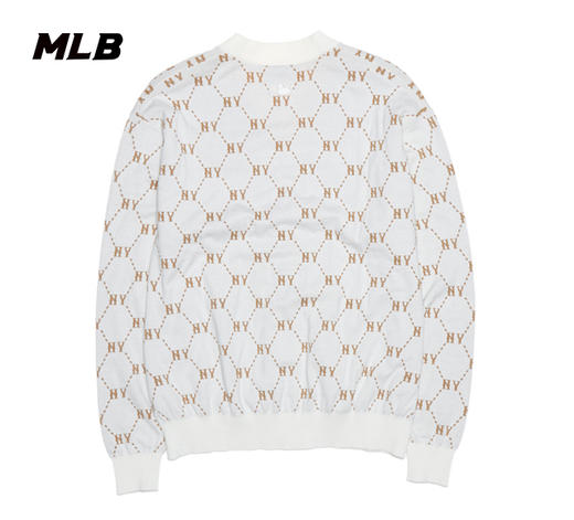 MLB满印花男女同款针织开衫3AKCM0151 商品图5