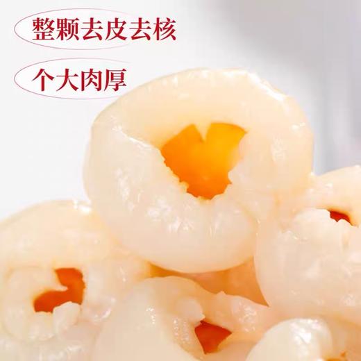 糖水荔枝罐头 日盛食品糖水荔枝罐头850g荔枝果肉荔枝酱荔枝粒 商品图7