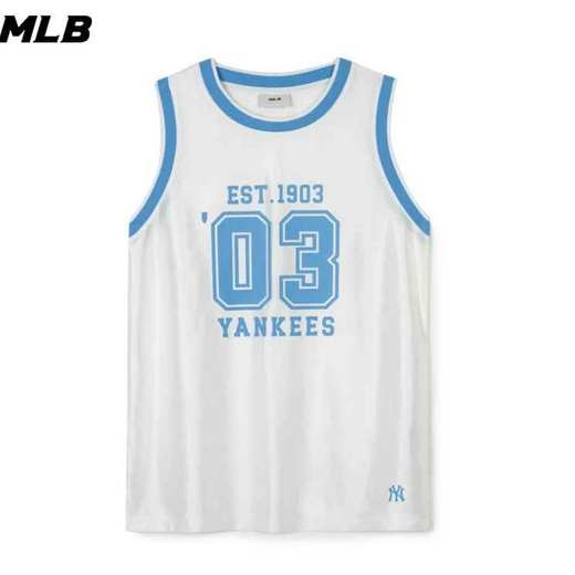 【限时秒杀】MLB 男女同款学院风24春夏新款篮球背心3FTKV0443【无货退款介意勿拍】 商品图0