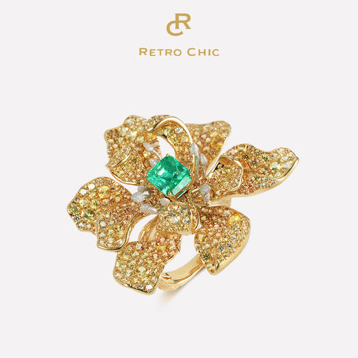 【高级珠宝】绮梦系列 | 绮梦浮瓣戒指 商品图0