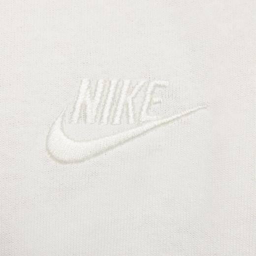 【库存有限 无货将做退款】Nike/耐克基础款男宽松舒适纯棉T恤春季休闲刺绣厚实针织棉DO7393-133 商品图2