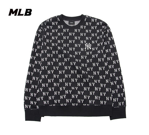 MLB虞书欣同款满印老花套头卫衣3AMTM0241 商品图4