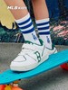 【限时秒杀】MLB儿童男女鞋时尚休闲队标复古小白鞋7ASXCA33N 商品缩略图0