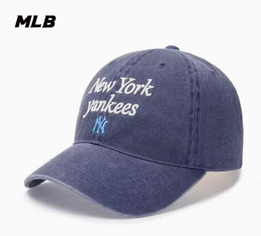 MLB男女同款24秋冬新款小标字母标牛仔棒球帽3ACPVV04N【无货退款介意勿拍】 商品图2