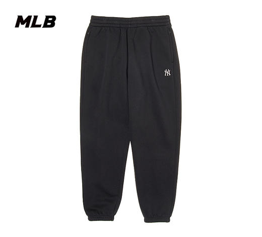 MLB男女同款纯色小标简约款束脚裤3APTB0646 商品图2