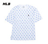 MLB男女同款满印老花做旧色25春夏新款T恤3ATSM0253 商品缩略图0