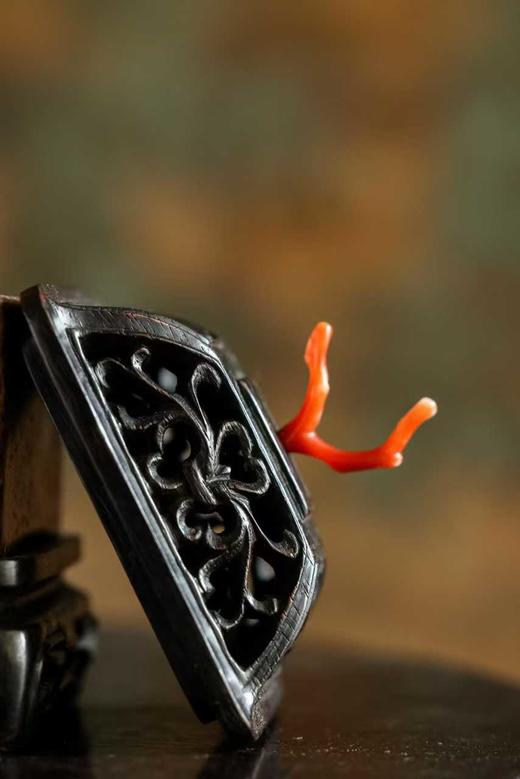 寿山石+血檀香炉 商品图5