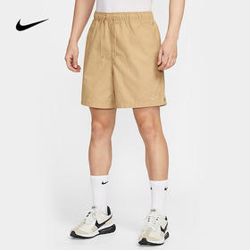 【库存有限 无货将做退款】Nike/耐克纯棉短裤男25年夏季新款梭织休闲刺绣运动裤HJ1947