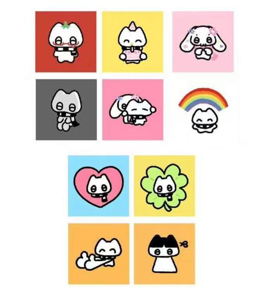 围脖小猫丨方卡 商品图0