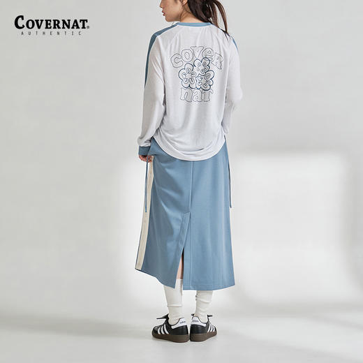 Covernat2024春夏新款女士休闲运动半身裙中长宽松短裙CO2401SR76 商品图2