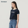 COVERNAT韩国潮牌女士修身版COOPER标志环领T恤2025春夏新CO2502ST73 商品缩略图3
