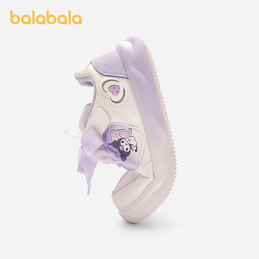 【库洛米】巴拉巴拉童鞋儿童板鞋低帮女童小白鞋2025春秋新款鞋子 商品图2