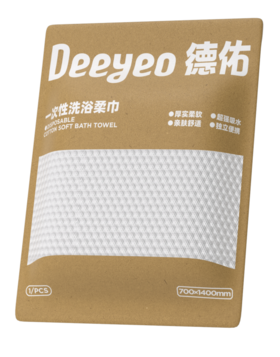 德佑一次性洗浴柔巾1条