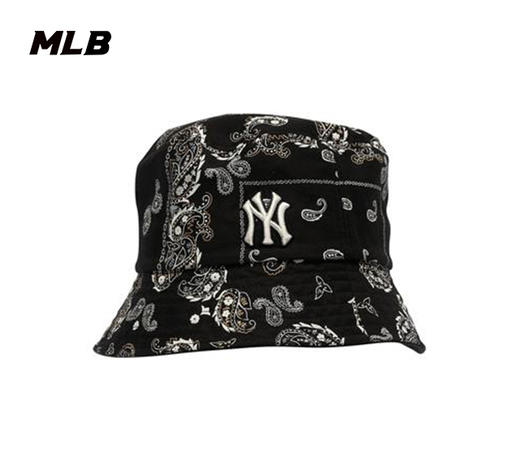 【一口价】MLB男女同款满印腰果花渔夫帽3AHT06123【无货退款】 商品图0