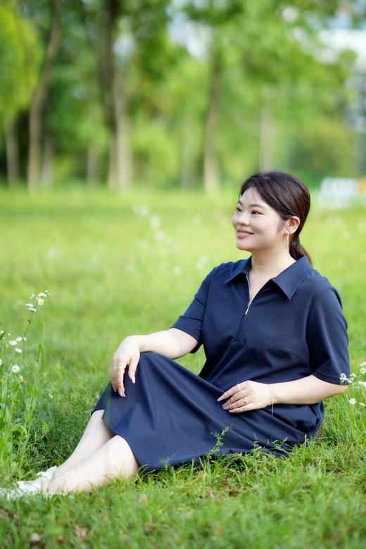 💗【简约大气  轻社交POLO裙】高级藏蓝Polo连衣裙 | 一衣多穿 立体剪裁 | 高弹舒适 显瘦优雅 | 通勤休闲，面料透气不闷、有弹力 商品图1