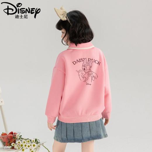 迪士尼女童卫衣春季新款洋气Polo衫女孩春款上衣儿童春装女大童潮 商品图4