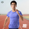 有为者男女款呼吸方格圆领速干短袖轻薄吸汗T恤透气跑步服动感风HM-DX001 商品缩略图10